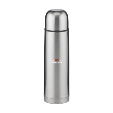 Logotrade Firmengeschenke das Foto: Thermotop Midi RCS Recycled Steel 500 ml Thermoflasche