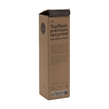 Logotrade Geschäftsgeschenke das Foto: Topflask Premium RCS Trinkflasche aus recyceltem Stahl