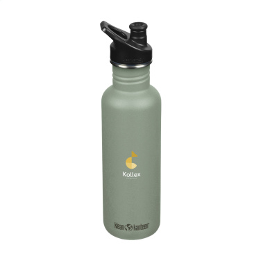 Logotrade Logogeschenke das Foto: Klean Kanteen Classic Recycling-Wasserflasche 800 ml