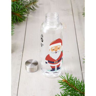 Logotrade Geschäftsgeschenke das Foto: Senga GRS RPET Flasche 500 ml X-Mas