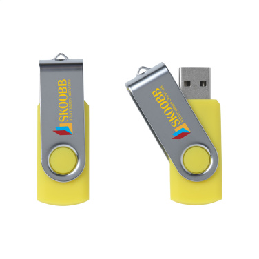 Logotrade Geschäftsgeschenke das Foto: USB-Twist 16 GB