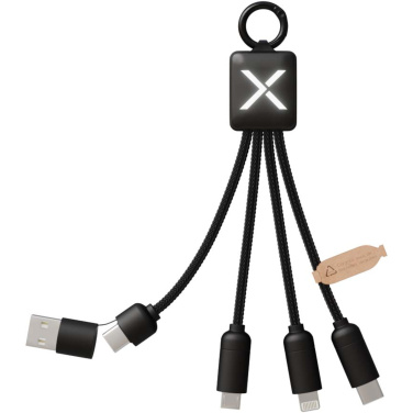 Logotrade Logogeschenke das Foto: SCX.design C13 15W 5-in-1 Ladekabel