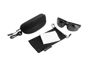 Logotrade Geschäftsgeschenke das Foto: Polarisierte Sonnenbrille MANASLU Schwarzwolf
