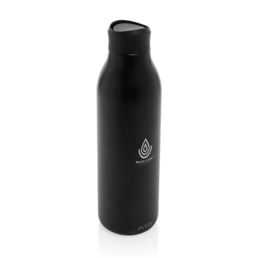 Logotrade Geschäftsgeschenke das Foto: Avira Alok 600ml Wasserflasche aus RCS rec. 360 Stahl