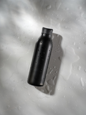 Logotrade Werbeartikel das Foto: Avira Alok 600ml Wasserflasche aus RCS rec. 360 Stahl