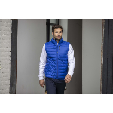 Logotrade Werbeartikel das Foto: Pallas GRS recycelter wattierter Bodywarmer für Herren