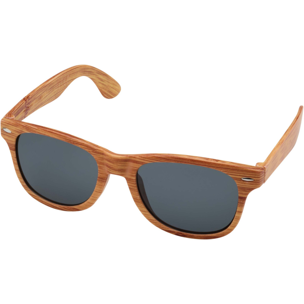 Logotrade Werbeartikel das Foto: Mira Sonnenbrille in Holzoptik