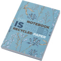 Novella Austen A6 Softcover Notizbuch aus Recyclingmaterial – 100 Blatt, Blau