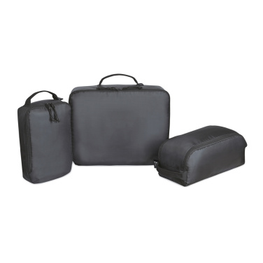 Logotrade Werbeartikel das Foto: Renew AWARE™ rPET 3-teiliges Packing-Cube-Set