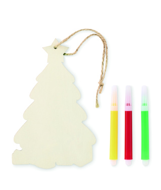 Logotrade Werbegeschenke das Foto: Weihnachtsschmuck Tanne