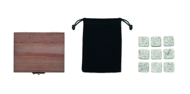 Logotrade Logogeschenke das Foto: Stein-Eiswürfel-Set