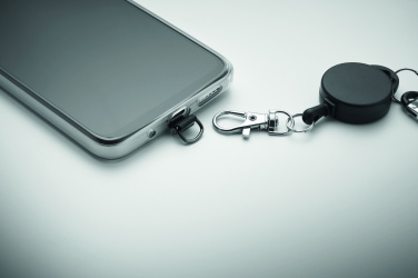 Logotrade Werbeartikel das Foto: Einziehbarer Smartphone-Halter