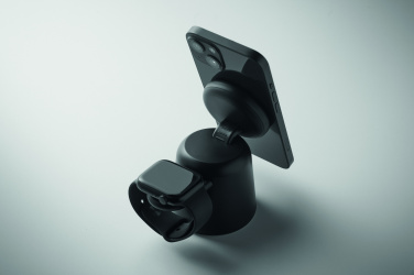 Logotrade werbemittel das Foto: 3in1 kabellose Ladestation 15W