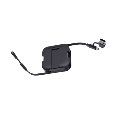 Logotrade Logogeschenke das Foto: Urban Vitamin San Jose 100W-Halter mit einziehbarem Kabel