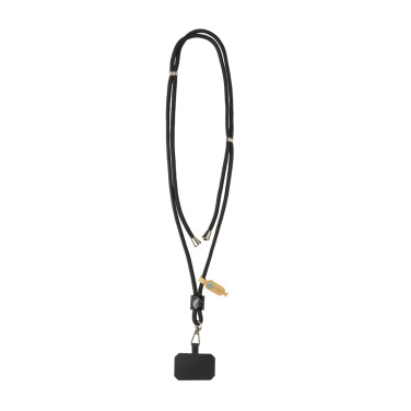 Logotrade Logogeschenke das Foto: CarryLoop verstellbares Handyband aus RCS rec. PET