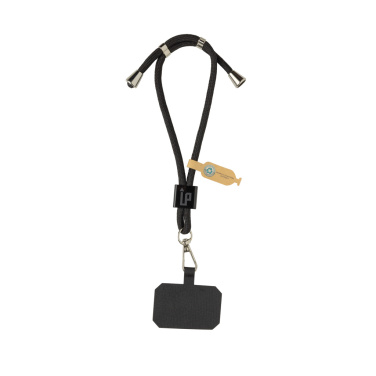Logotrade Logogeschenke das Foto: CarryLoop verstellbares Handy-Armband aus RCS rec. PET