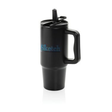 Logotrade Werbeartikel das Foto: Embrace Leakproof aus RCS recyceltem Edelstahl 900ml