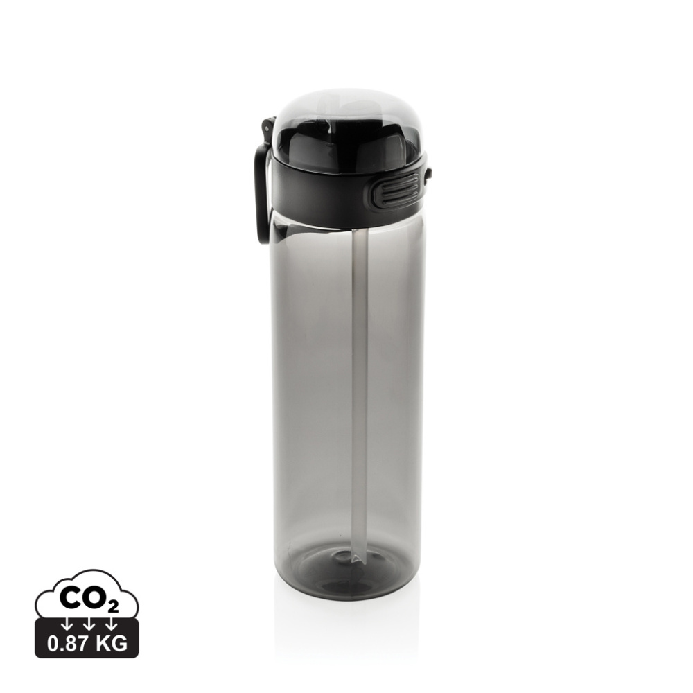 Logotrade Firmengeschenke das Foto: Sip'nLock RCS rPET auslaufsichere Sport-Trinkflasche 800ml