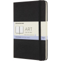 Moleskine Medium Art Skizzenbuch, Tiefschwarz