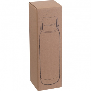 Logotrade Firmengeschenke das Foto: Edelstahl-Trinkflasche BORGHOLM