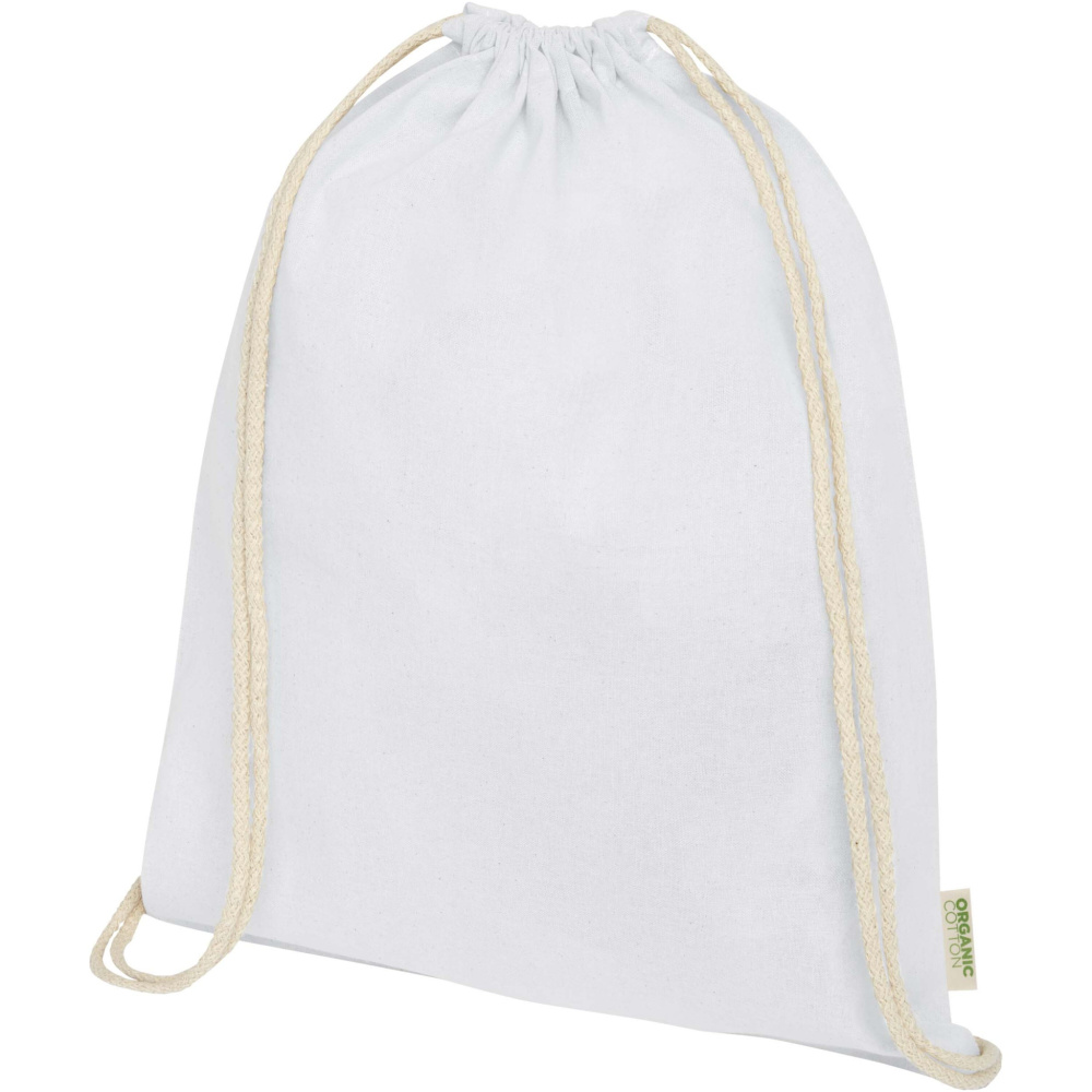 Logotrade Firmengeschenke das Foto: Odisha 140 g/m² OCS Bio-Sportbeutel 5L