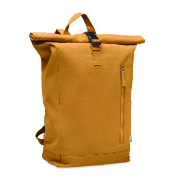 Logotrade Werbegeschenke das Foto: Rolltop-Rucksack 390 g/m²