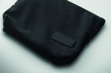 Logotrade werbemittel das Foto: Kosmetiktasche Kord-Polyester