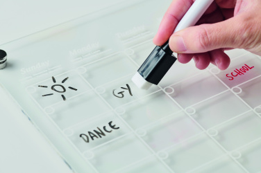 Logotrade Logogeschenke das Foto: Magnetischer Monatsplaner