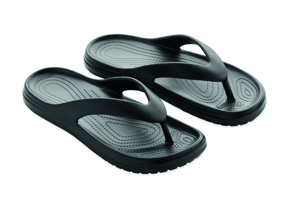 Logotrade Geschäftsgeschenke das Foto: Zehensandalen Größe 40/41
