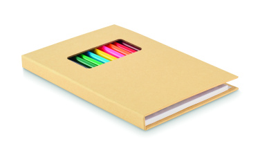 Logotrade werbemittel das Foto: Malset mit 12 Buntstiften
