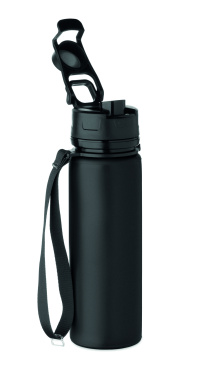 Logotrade Werbegeschenke das Foto: Faltbare Sportflasche Silikon