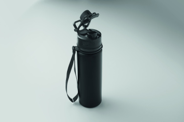 Logotrade Logogeschenke das Foto: Faltbare Sportflasche Silikon