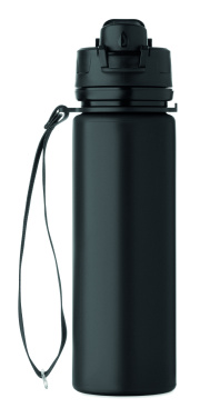 Logotrade werbemittel das Foto: Faltbare Sportflasche Silikon