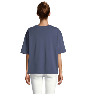Logotrade Werbeartikel das Foto: BOXY WOMEN T-SHIRT OVERSIZE