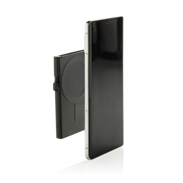 Logotrade Werbegeschenke das Foto: Magnetischer RFID-Kartenhalter aus Aluminium für Smartphones