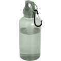 Oregon 400 ml RCS-zertifizierte Trinkflasche aus recyceltem Kunststoff mit Karabiner , Heidegrün