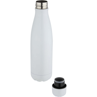 Logotrade Werbegeschenke das Foto: Cove 500 ml vakuumisolierte Sublimation Trinkflasche aus Edelstahl