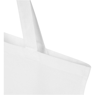 Logotrade Geschäftsgeschenke das Foto: Peru Blend 180 g/m² Tragetasche aus GRS recycelter Baumwolle 7L