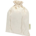Odisha 140 g/m² OCS Bio-Geschenktasche – 42 × 30 cm, Natürlich