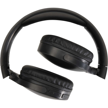 Logotrade werbemittel das Foto: Ancha Over-Ear Wireless Bluetooth® Headset aus recyceltem Kunststoff
