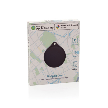 Logotrade Firmengeschenke das Foto: Findpop Dual IPX5 Artikelfinder aus RCS recyceltem ABS