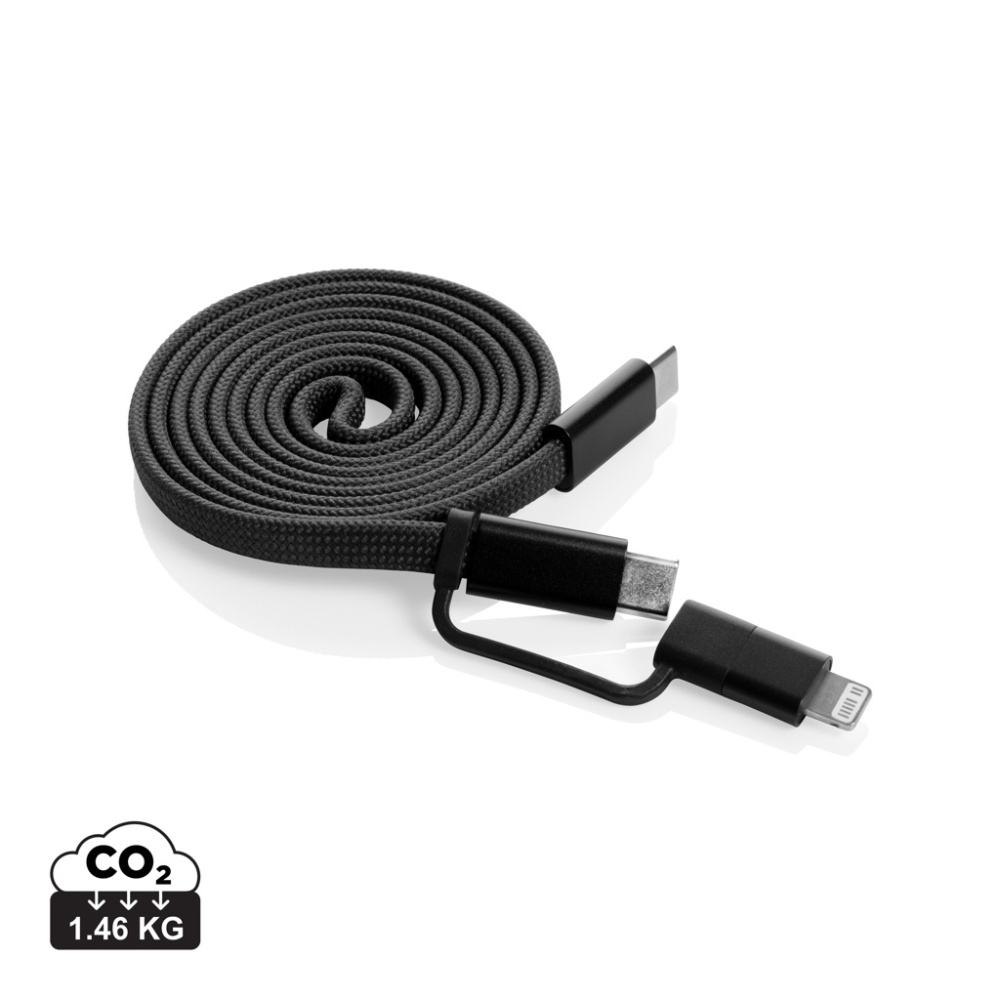 Logotrade werbemittel das Foto: Arc ultradünnes 60W 2-in-1 Magnetkabel