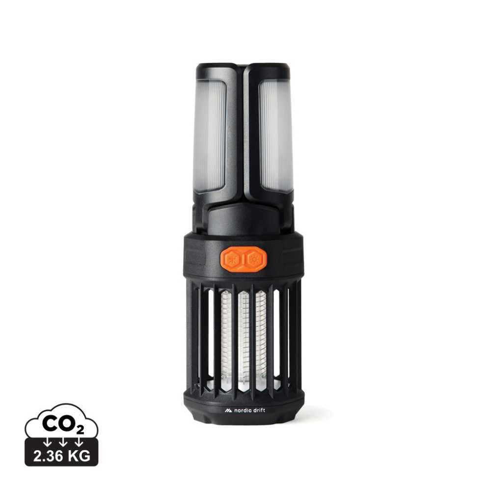 Logotrade Werbegeschenke das Foto: Nordic Drift Titan tragbare Campinglampe mit Mückenschutz