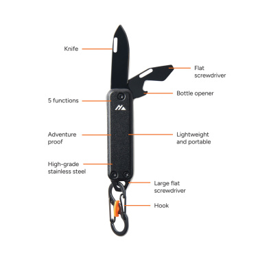 Logotrade Werbegeschenke das Foto: Nordic Drift Adventure Keychain Tool
