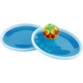 Flicka Fangballspiel, Blau