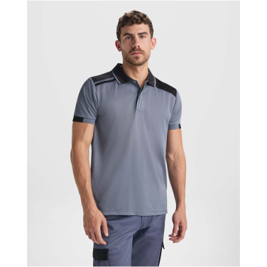 Logotrade Geschäftsgeschenke das Foto: Samurai Kurzärmeliges Poloshirt mit antibakterieller Wirkung, 160 g/m2, unisex 