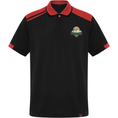 Logotrade Werbeartikel das Foto: Samurai Kurzärmeliges Poloshirt mit antibakterieller Wirkung, 160 g/m2, unisex 
