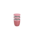 Mepal Ellipse Dreiteiliger, 500 ml + 2 x 200 ml isolierter Lunchpot, Mauve