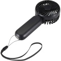 Aervia Tragbarer Ventilator aus recyceltem Kunststoff, Schwarz