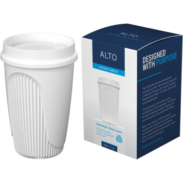 Logotrade Firmengeschenke das Foto: Alto POP 350 ml Becher mit 360°-Deckel